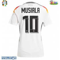 Tyskland Jamal Musiala #10 Hjemmedrakt Dame EM 2024 Kortermet